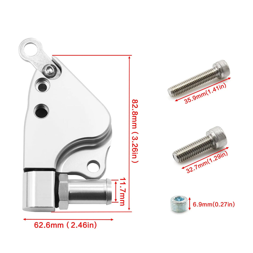 Aluminium K Series intake manifold coolant adapter for Honda K20 K24 engines