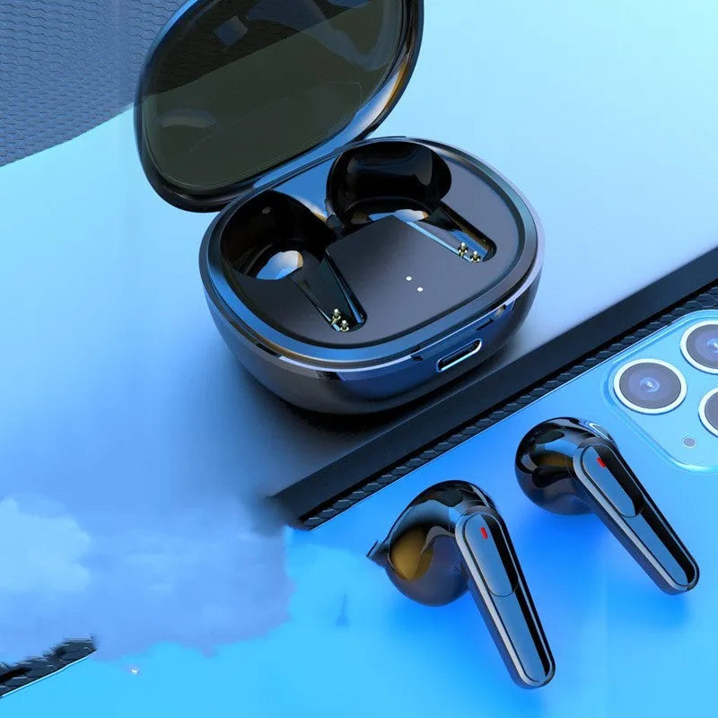 Black PRO30 in-ear Bluetooth headset with noise reduction and low latency gaming features