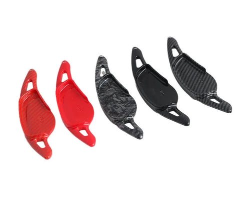 Carbon fibre black steering wheel paddle shifter for interior car modification