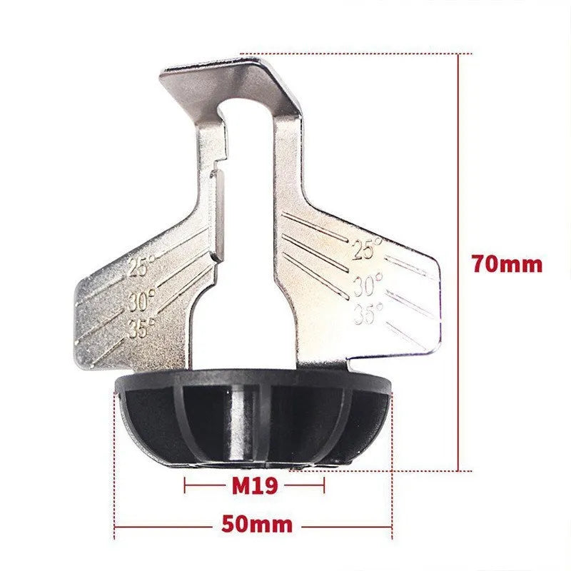 Silver metal electric chain grinder for band saw blades with 100 teeth