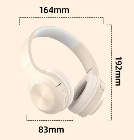 Wireless Bluetooth headset in ivory white, chalk black, or youth green colours showing head-mounted design and plastic construction