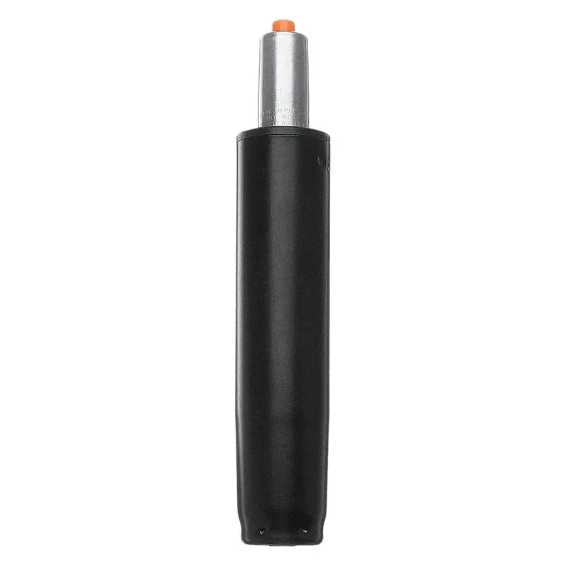 Gas lift mechanism for office chairs in electroplated metallic or black finish