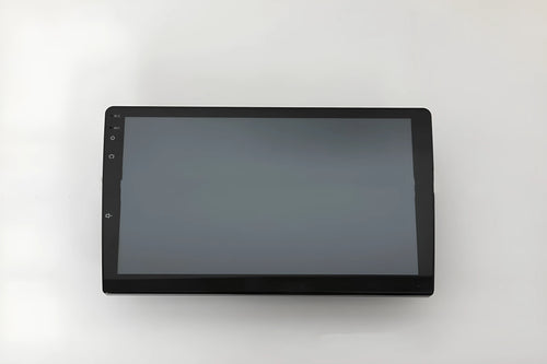 10.1 inch Android car head unit with trapezoid touchscreen panel for universal dashboard installation