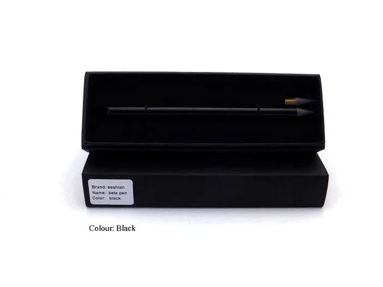Inkless metal pen with special alloy steel 0.5mm nib in choice of five colours, with presentation box