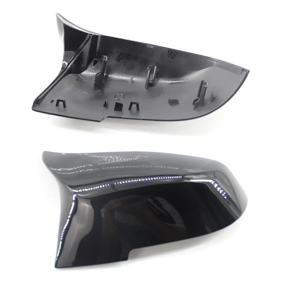 BMW horn rear-view mirror shells paint bright black for 3 Series 4 Series F-series models