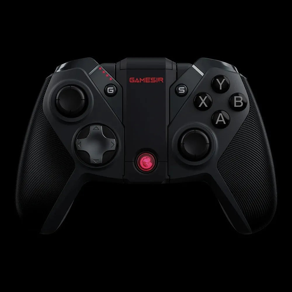 Black Gaishi USB Type-C gaming controller with standard gaming button layout