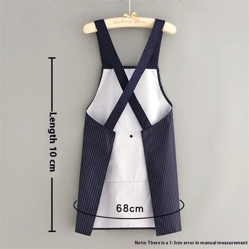 Waterproof polyester kitchen apron with hand towel replacement in multiple colour options