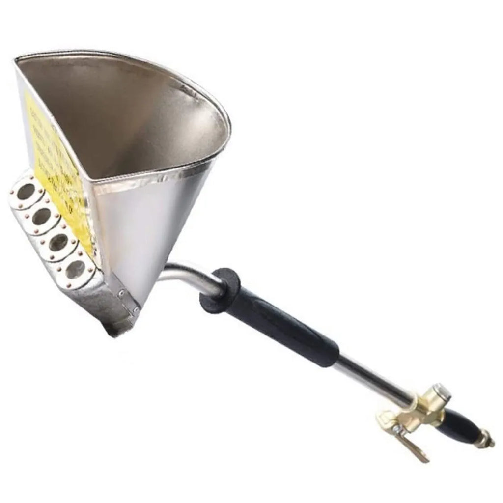 KDL-8876 automatic aluminium and stainless steel wall coating spray gun with 12mm nozzle.