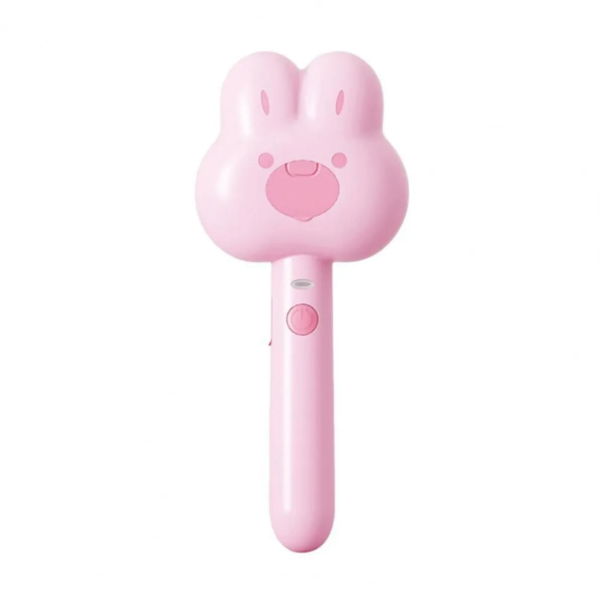 Rechargeable pet steam grooming brush in cartoon design with green, pink or white colour options
