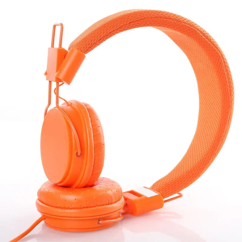 Wired over-ear PC headset with in-line microphone, straight plug, 1.8 m cable, 40 mm driver, available in ten colours