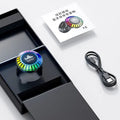 Voice control polar light Bluetooth atmosphere lamp with compact 3.1cm design and stereo sound