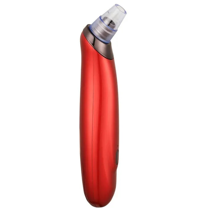 Electric blackhead remover pore cleaner with multiple nozzle attachments and 3.7V lithium battery