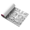 Acid tour coloured paper painting book with a length of 200mm