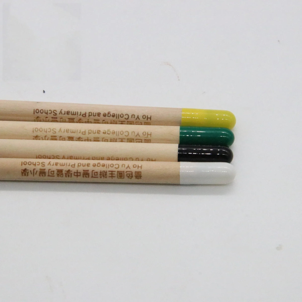 HB seed pencil with biodegradable capsule containing plant seeds in assorted colours