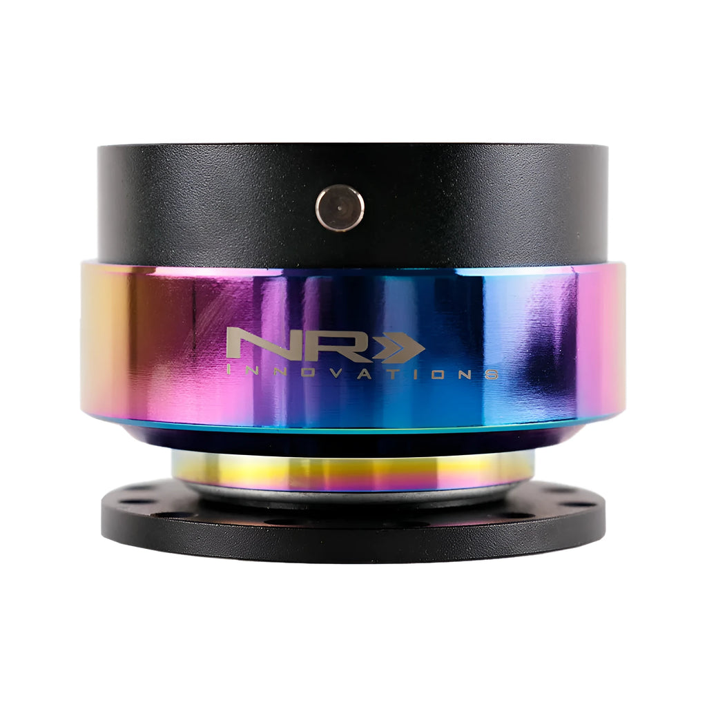 Colourful car steering wheel quick release device with height adjustment connection base