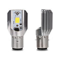 Motorcycle LED headlights with M4 Double Claw H6 H4 Three Claw compatibility in aluminium construction