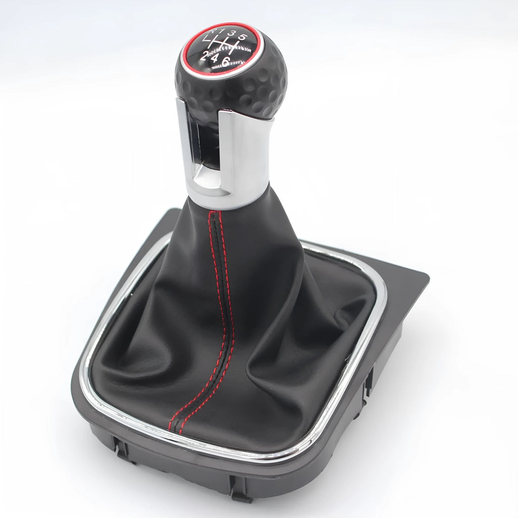 Volkswagen Golf manual gear shift knob replacement with dust boot for models 5, 6 and 7