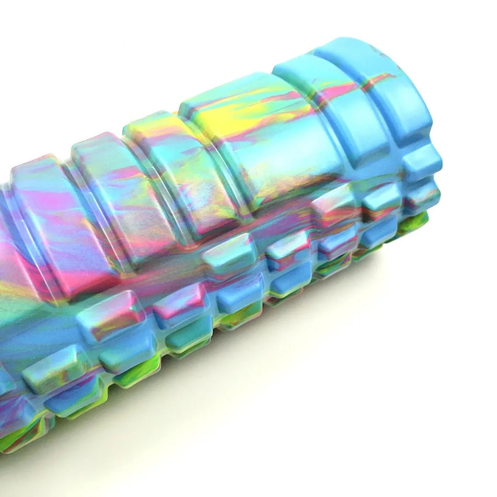 33cm camouflage pattern EVA foam roller in blue green yellow colour option
