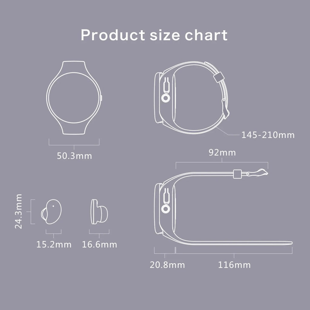 Black detachable smart bracelet and Bluetooth headset combo for fitness tracking and wireless calls.