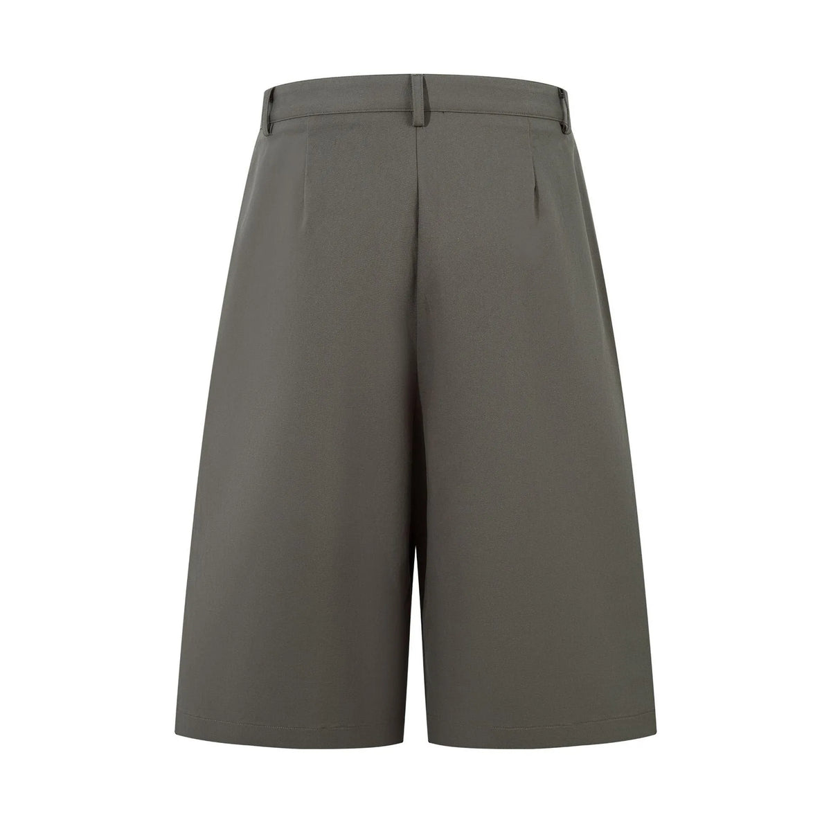 Retro loose fit wide leg straight denim trousers in black and green colours.