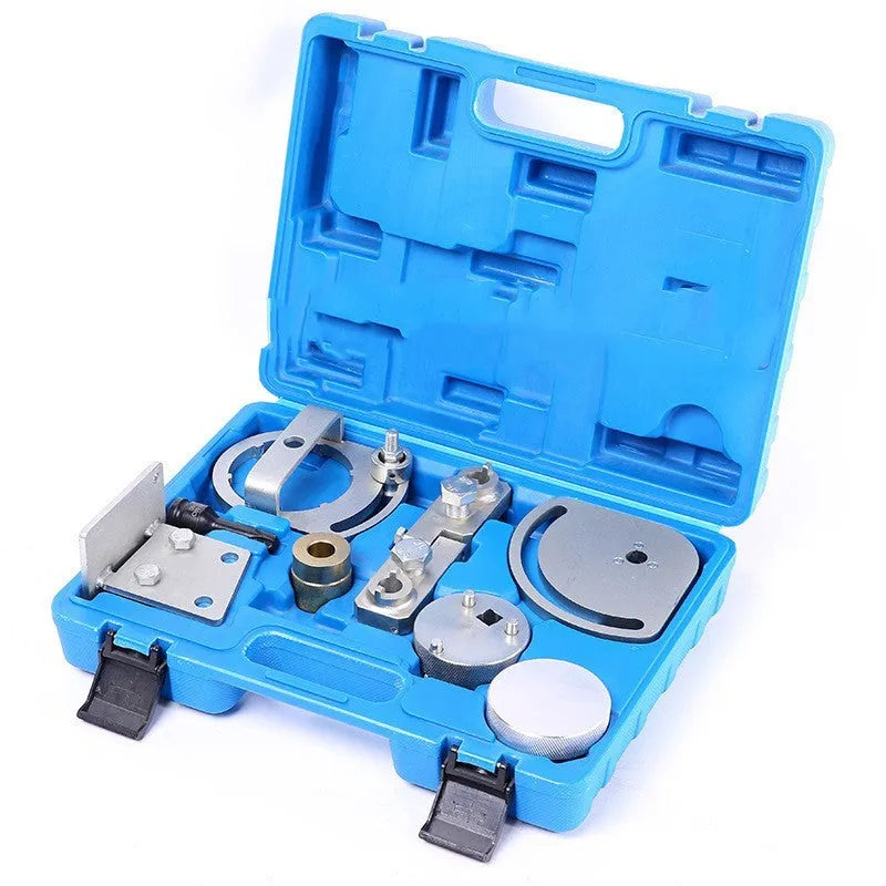 Land Rover Volvo T6 3.0 3.2 engine timing special tool set, eight carbon steel tools.