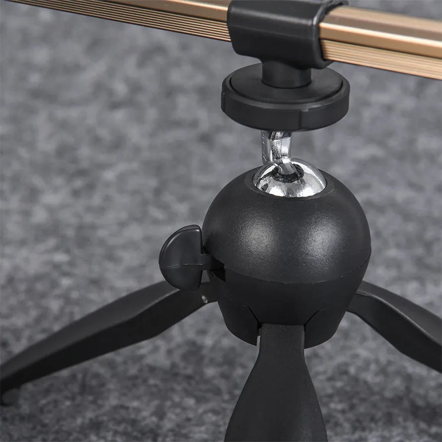 Aluminium alloy ice fishing triangle tripod rod holder bracket on ice