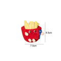Soft cat teething toy with hamburger and chicken leg designs for kitten chewing