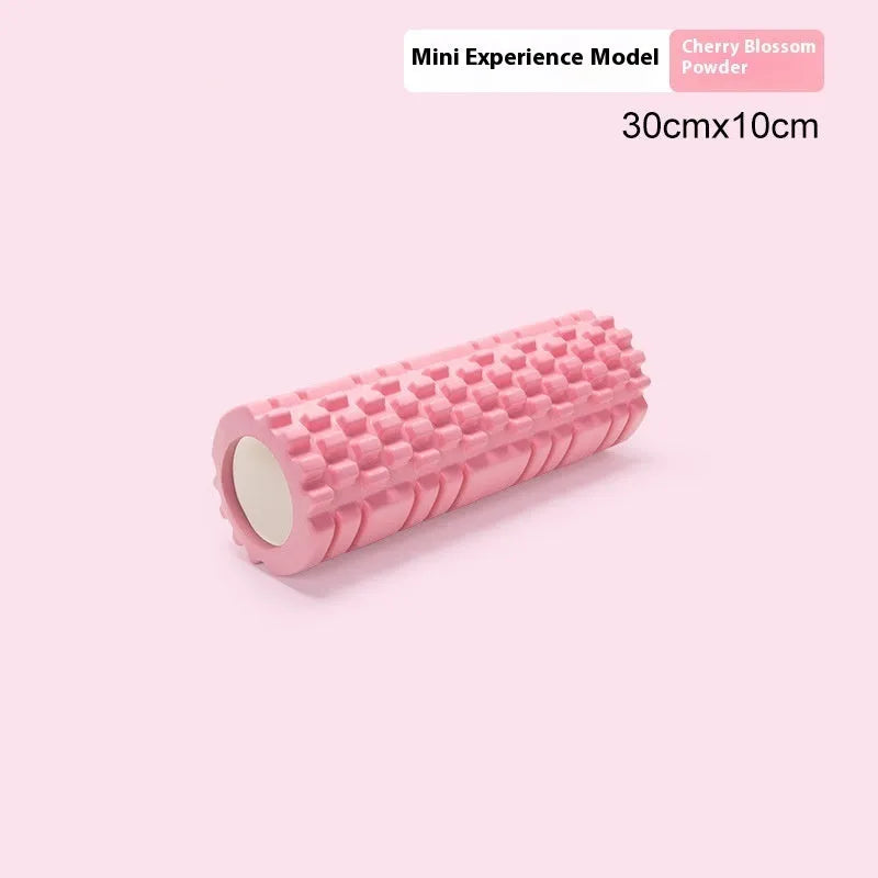 EVA foam roller in choice of colours including black, grey, pink, sky blue and light purple