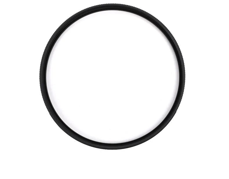 Black multi-coated UV mirror camera filter protector showing lens thread