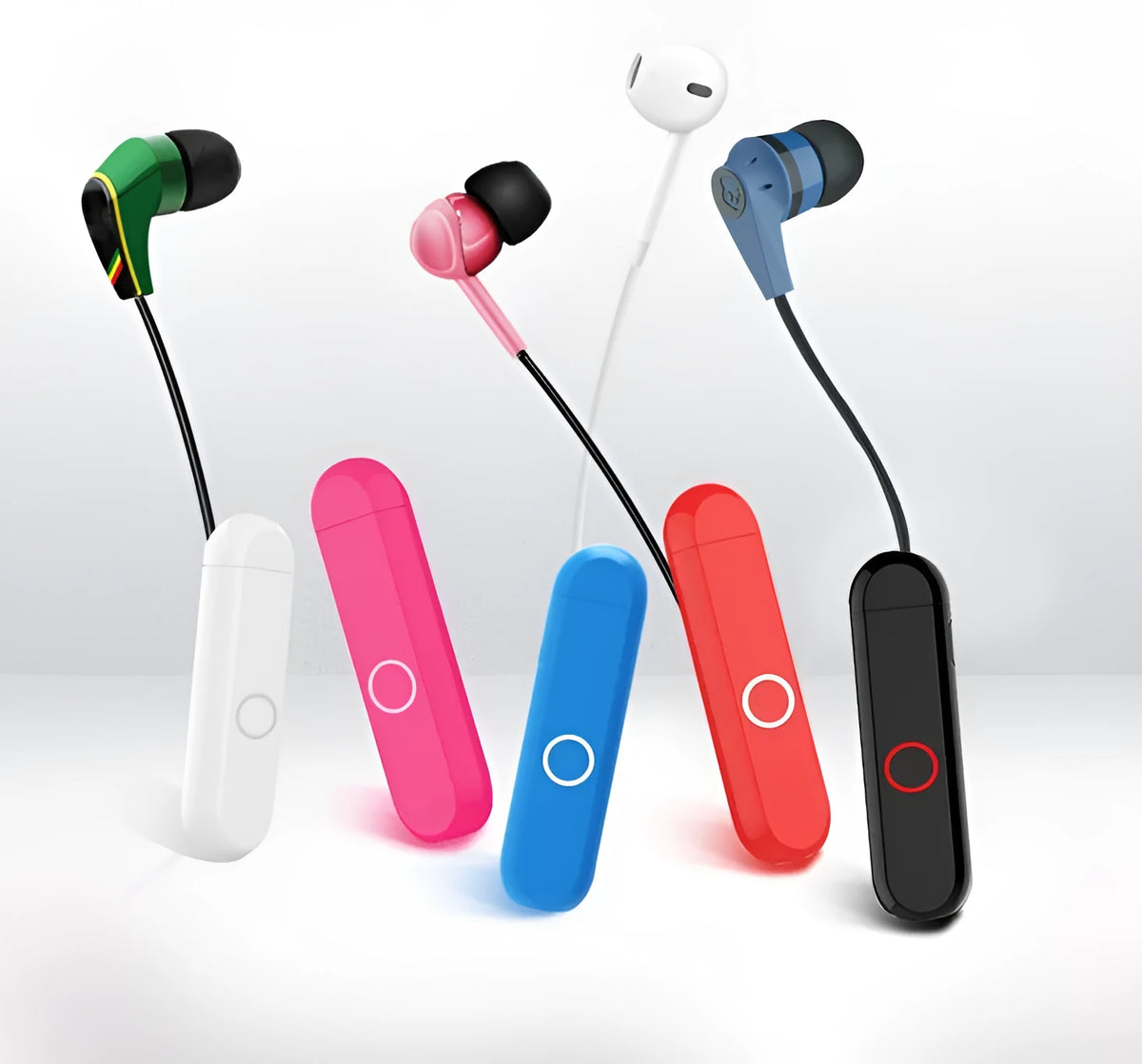 A1 Bluetooth audio receiver adapter with 3.5mm plug for wireless headphone conversion.