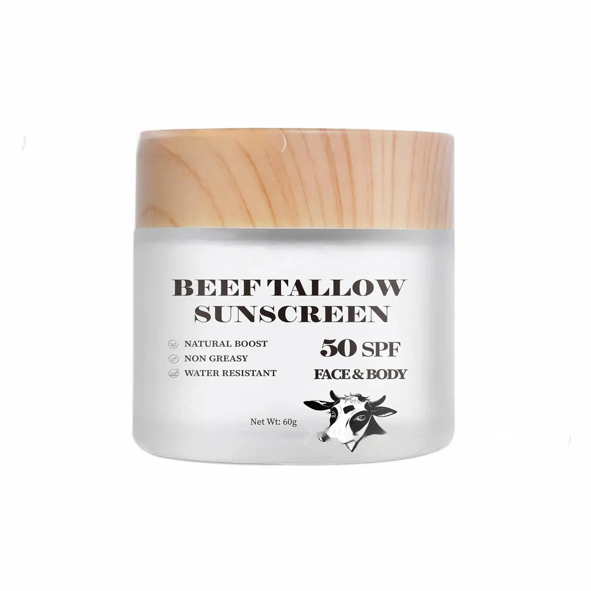 60g tube of beef tallow and beeswax protective cream for hands