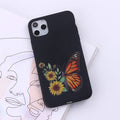 Flexible TPU mobile phone case for iPhone, shown in one of fourteen available colours.