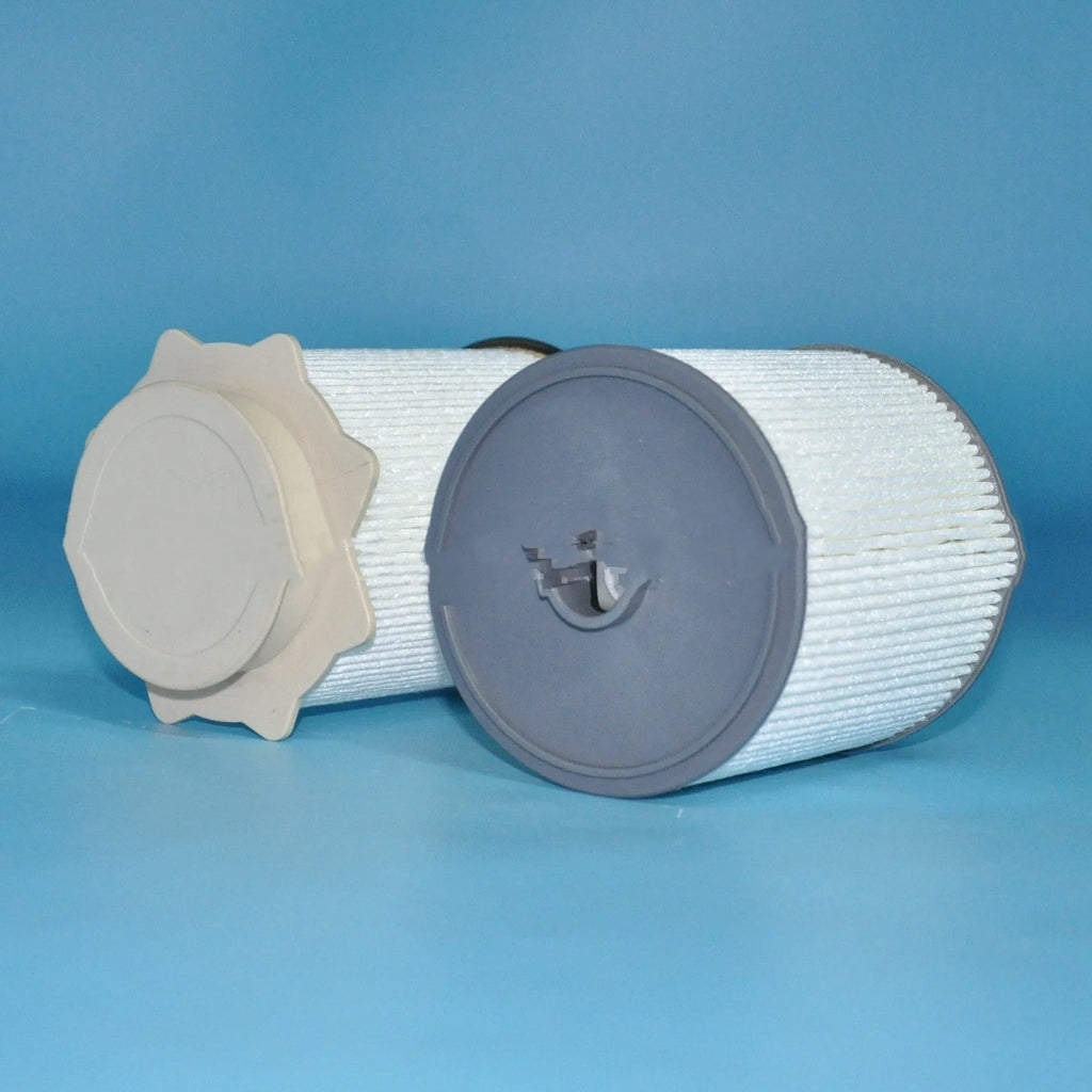 White diesel fuel filter kit for RAM 1500-5500 trucks with chemical fibre filter paper