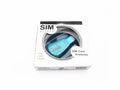 Blue USB mobile phone SIM card reader for computer data management