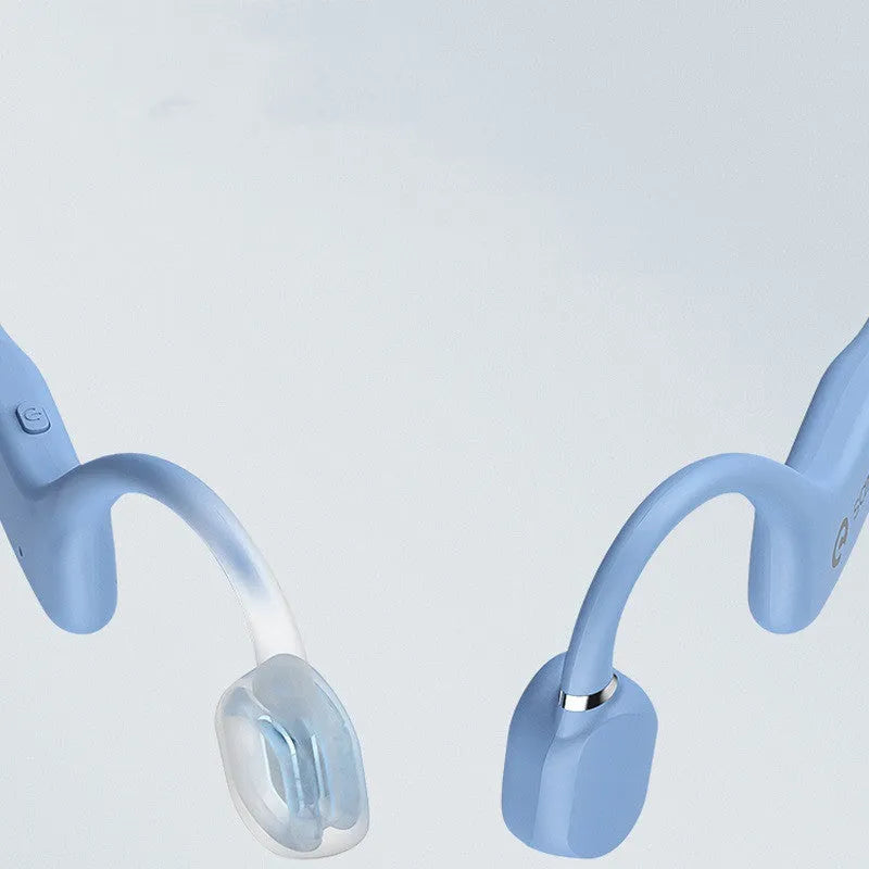 Bone conduction Bluetooth headset with neck-hanging wireless design in multiple colour options