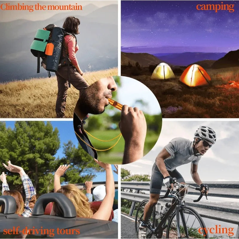 Portable emergency sleeping bag, blanket, and tent in green or orange, thermal and waterproof for camping and survival