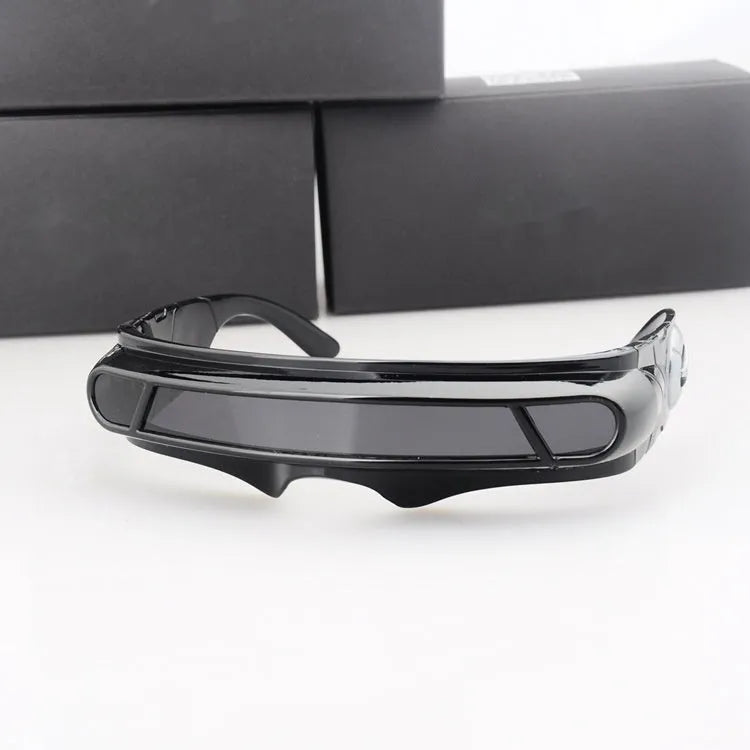 Polarised sports sunglasses with full rim black frame and coloured lens options