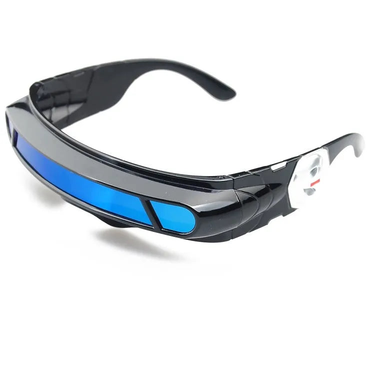 Polarised sports sunglasses with full rim black frame and coloured lens options