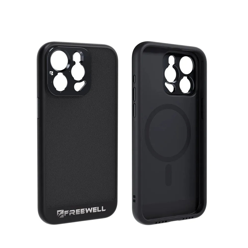 Black compatible phone case for iPhone 13, 14, and 15 Pro and Pro Max models