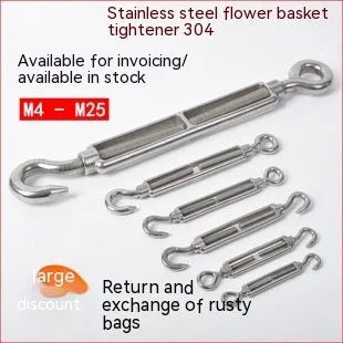 304 stainless steel nylon-coated security wire rope showing different diameter options for anti-theft protection