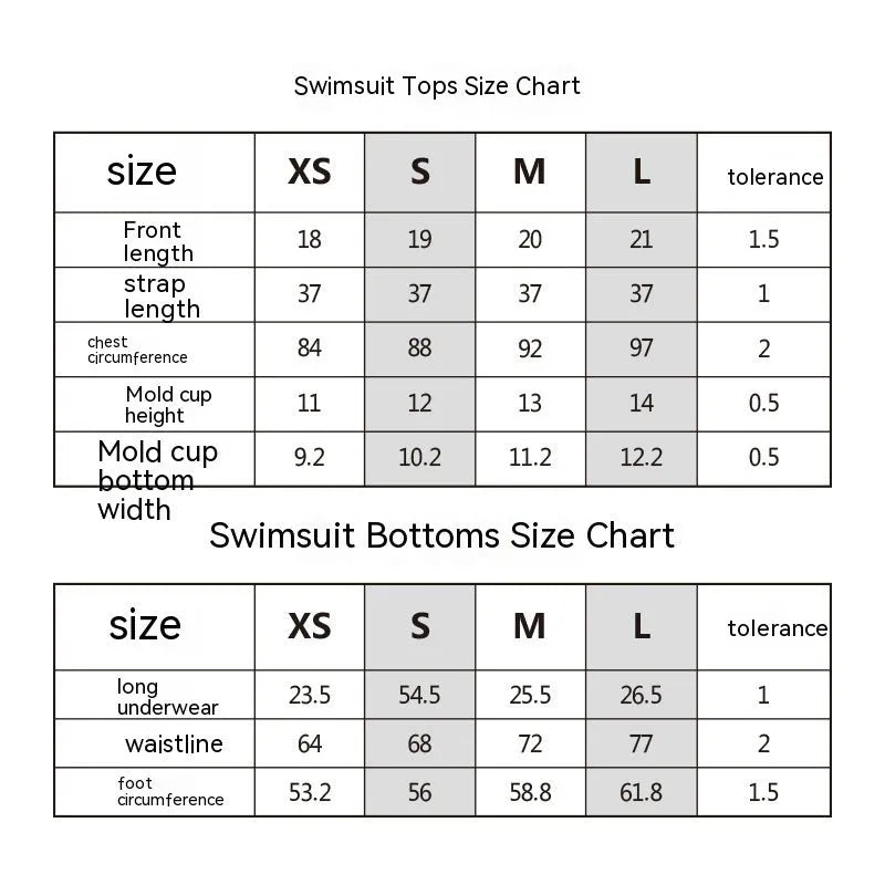 Women's lace-up split swimsuit with backless design in picture colour