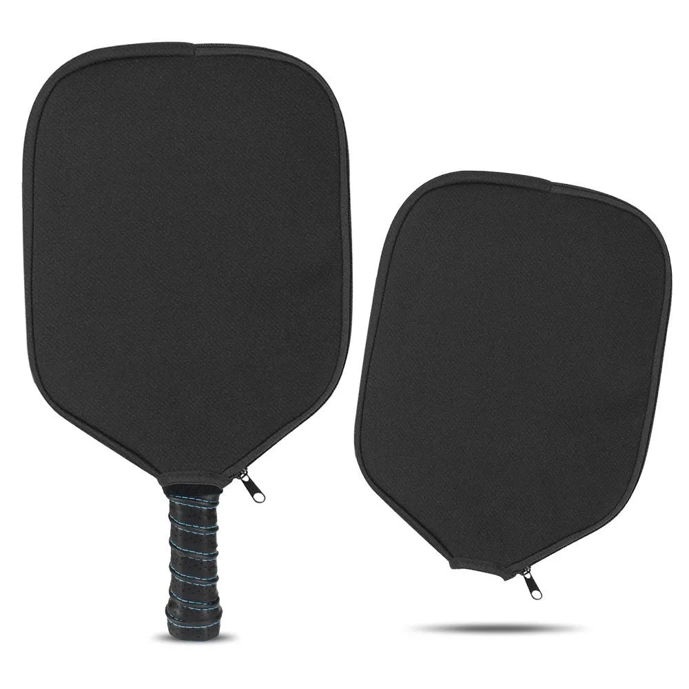 Black neoprene protective sleeve for table tennis rackets