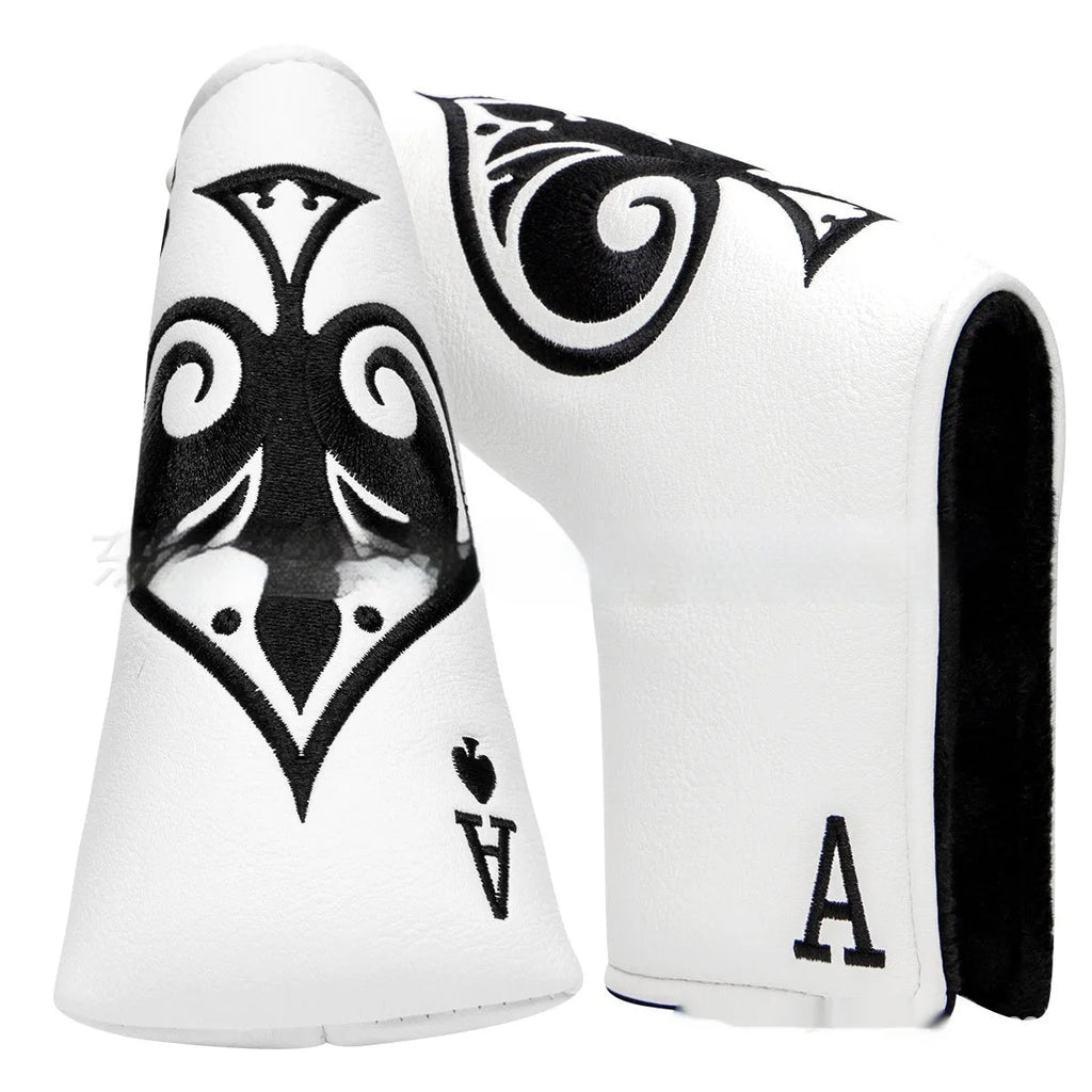 PU golf putter sleeve for putter head protection in three colour options