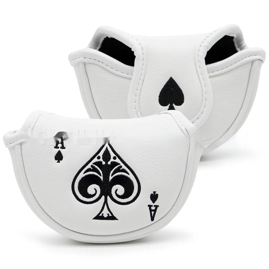 PU golf putter sleeve for putter head protection in three colour options