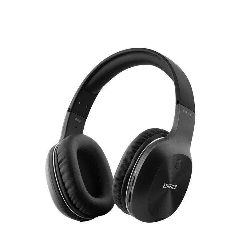 Bluetooth sports headset in black, red or white colours showing wireless design for active use