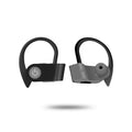 V5.0 Bluetooth wireless earphones in black, grey or red colours with ergonomic design for secure fit