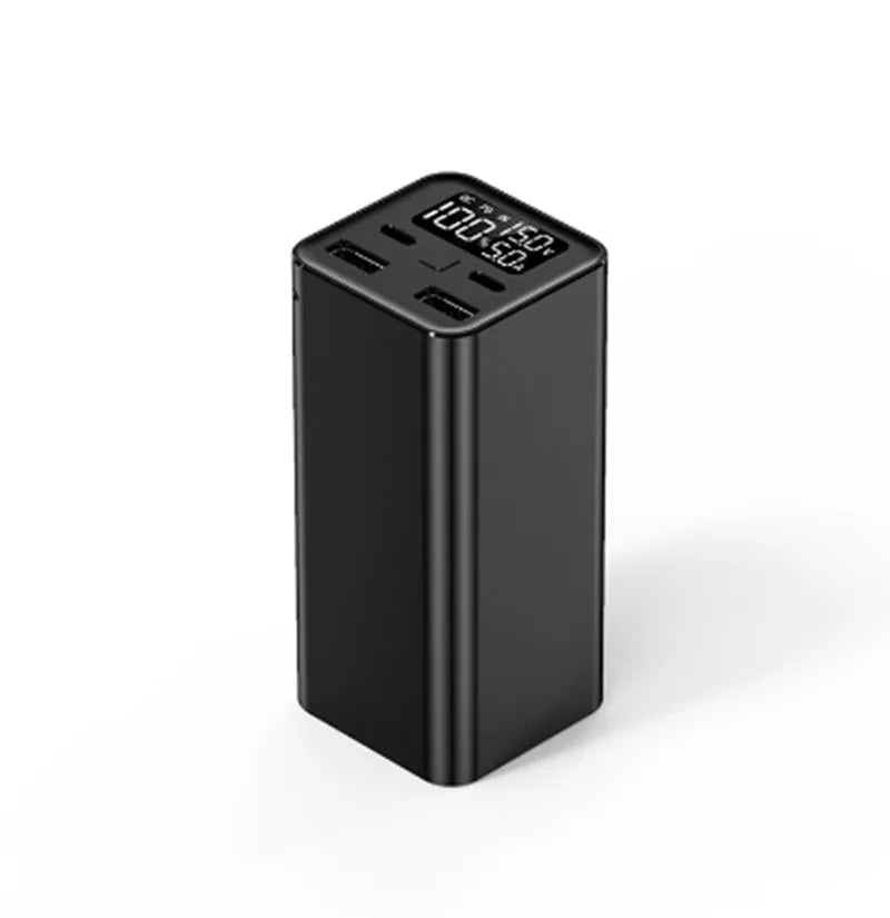 65W metal portable charging bank with 20000mAh capacity for laptop charging