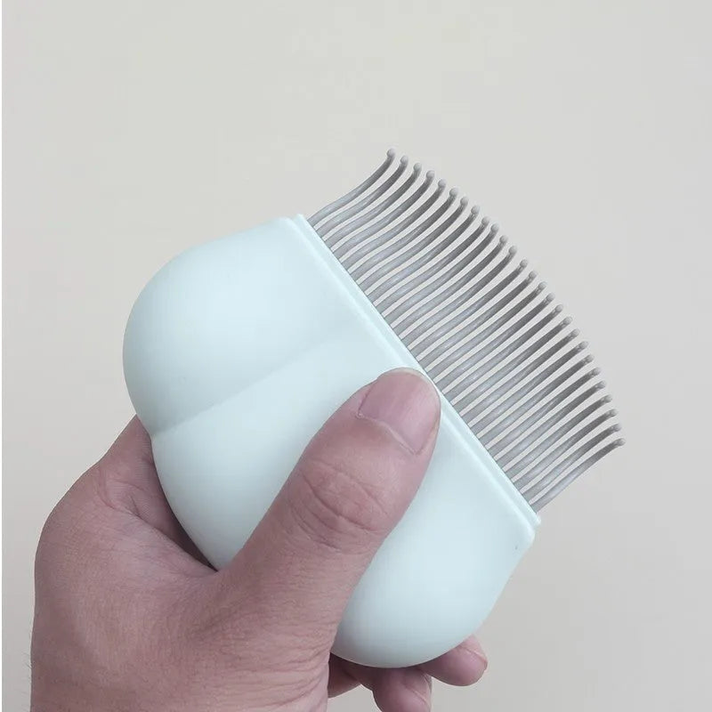 Paw Soft deshedding brush with 9cm head for cats dogs rabbits grooming matted fur removal