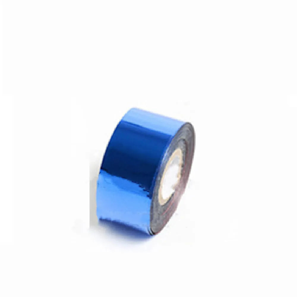Rolls of electrochemical aluminium hot foil transfer paper in various metallic colours for leather and plastic branding