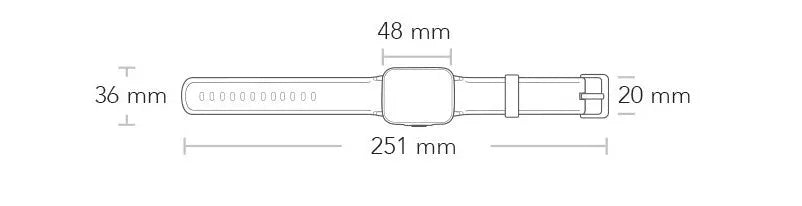 Black waterproof smart bracelet with 1.4-inch touchscreen and silicone strap on wrist